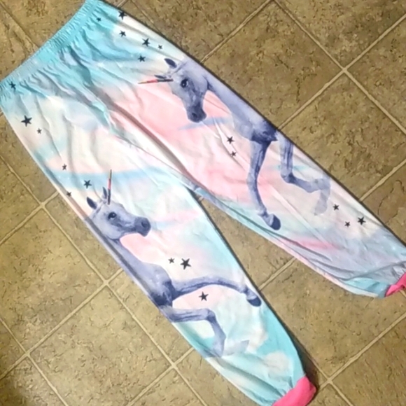 Jellifish Kids Unicorn "Magical Vibes" 2-pc pajamas - Size XL 14/16 - Picture 6 of 9